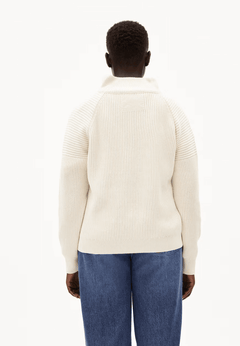 Armedangels W's Ronyiaas Sweater - Organic cotton Oatmilk Shirt