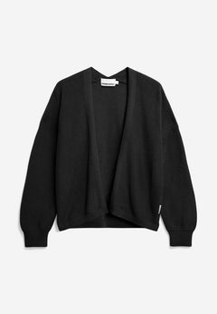 Armedangels W's Vildaanas cardigan - Organic Cotton Black Shirt